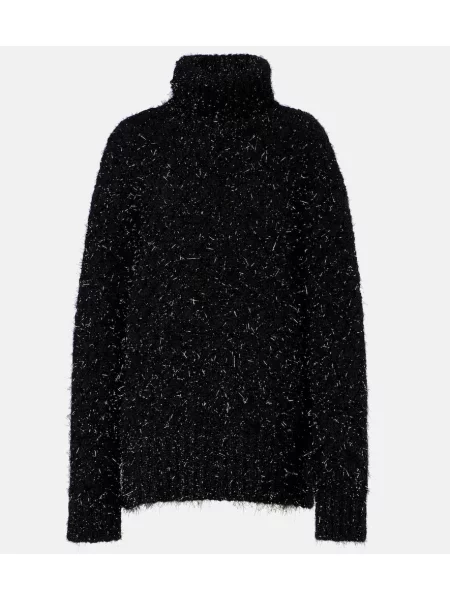 Heláncă Dries Van Noten de lână negru