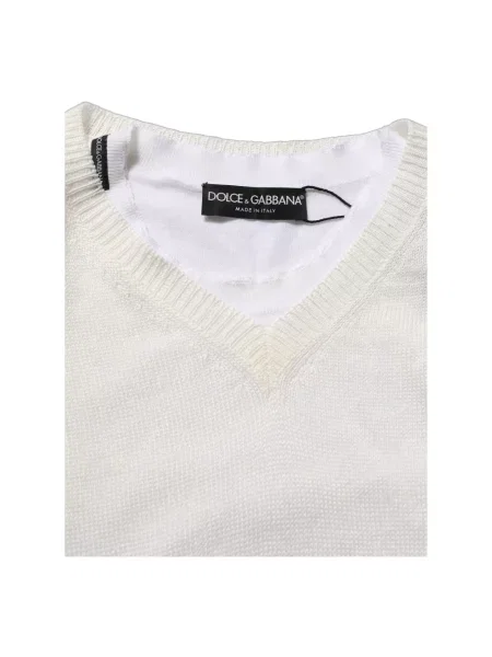 Sweter Dolce And Gabbana biały