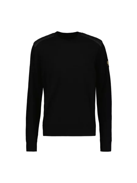 Sweter Belstaff wełniany czarny