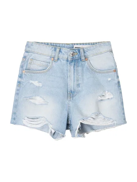 Bershka Jeans deschis albastru