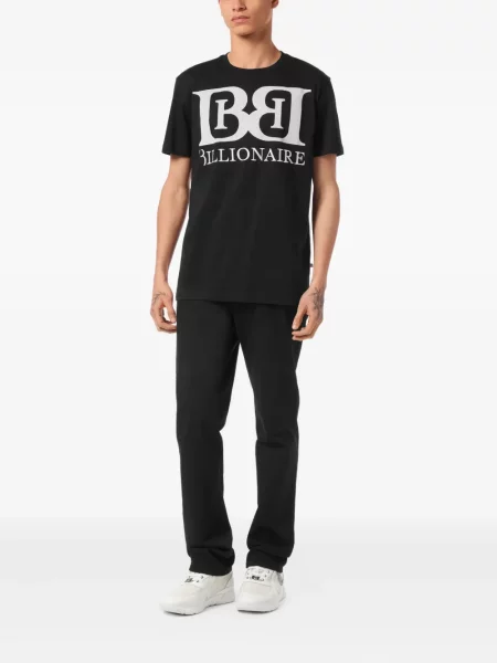Tricou Billionaire cu imagine negru