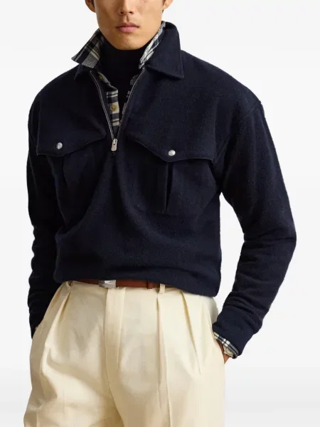 Svetr Ralph Lauren Purple Label modrý