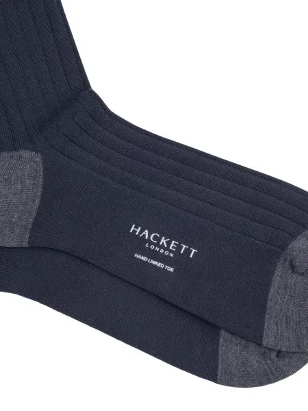 Șosete Hackett London tricotate albastru
