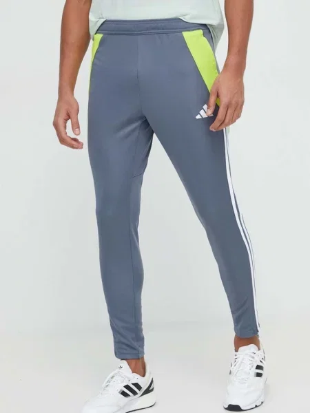 Панталон за трениране adidas Performance Tiro 24 с десен сиво