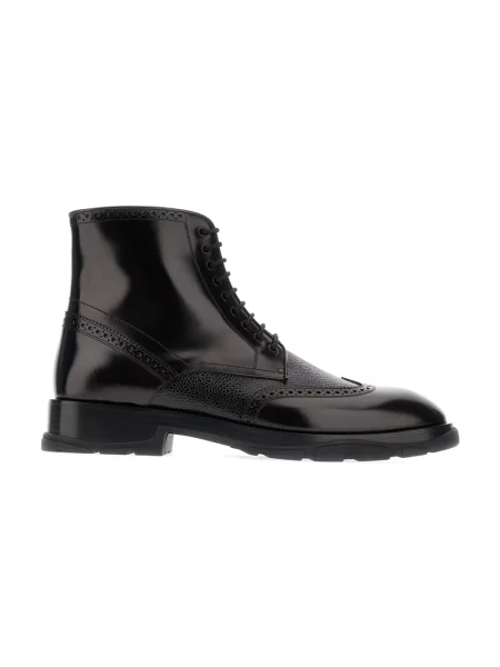 Buty do kostki Alexander Mcqueen czarne