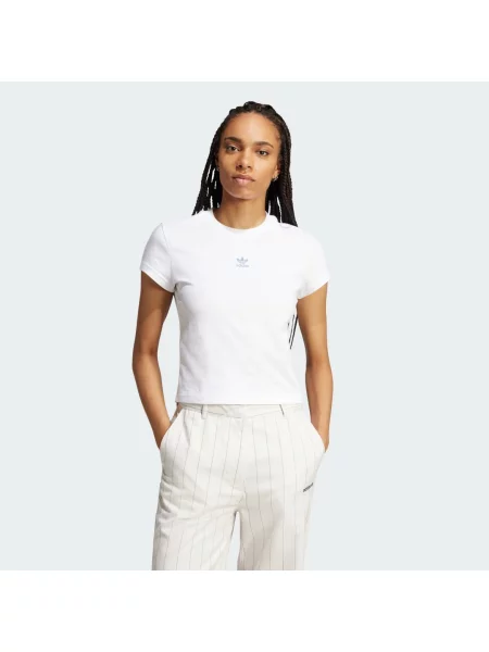 ESS SLIM T-Shirt biała