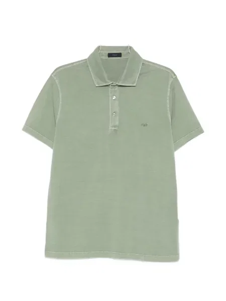 Polo Fay scurt verde