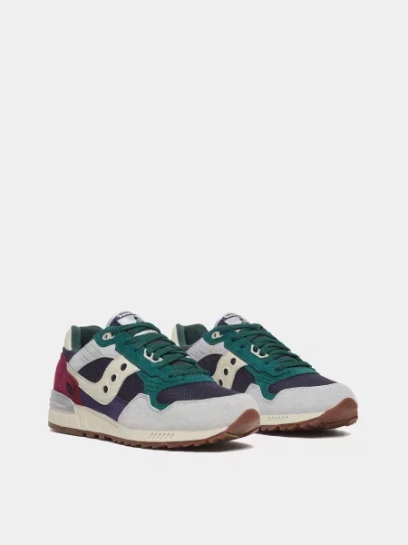 Замшевые повседневные кроссовки Saucony синие