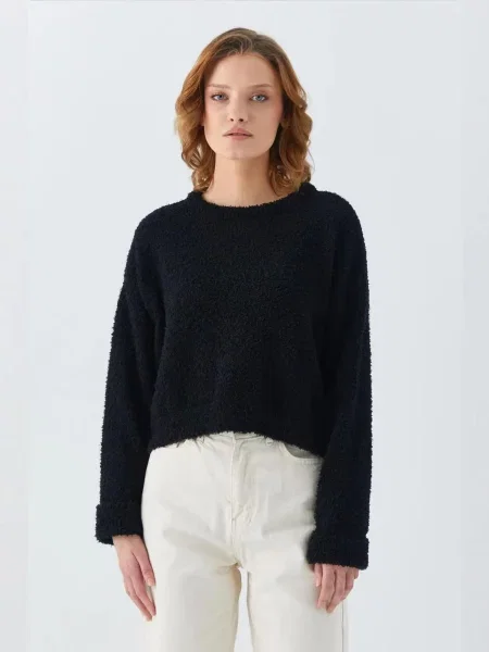 MixRay Svetr Pullover' černá