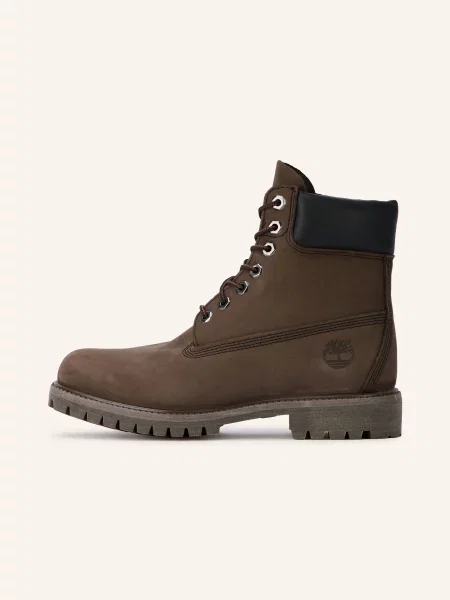 Šněrovací kotníkové boty Timberland černé