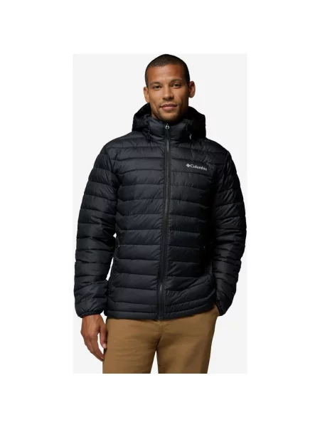 Kurtka z kapturem Columbia Powder Lite II S czarny