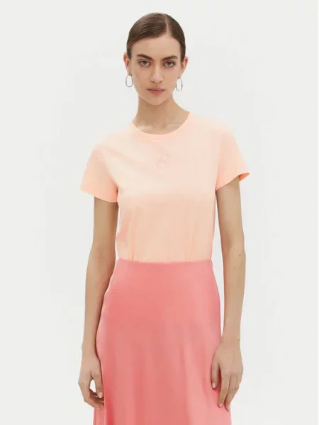 PINKO T-Shirt Bussolotto różowy