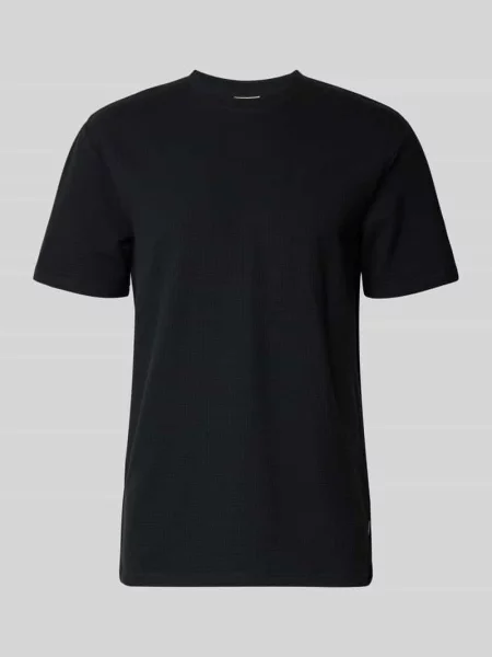 T-shirt o kroju regular fit z mieszanki bawełny model KIAN' Only & Sons czarna