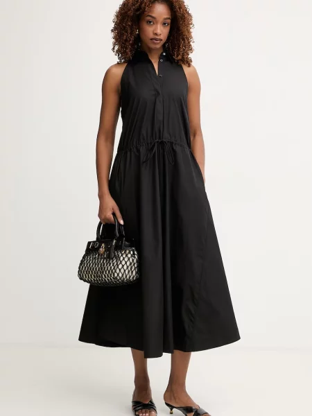 BOSS rochie din Dimica negru