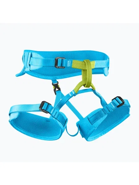 Детски колан за катерене EDELRID Finn III icemint синьо
