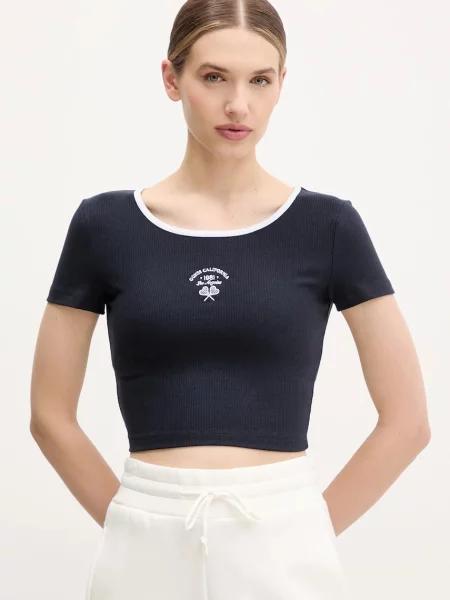 Тениска Guess MARIGOLD тъмносиньо