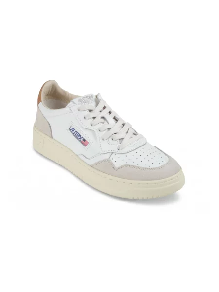 Sneakersy Autry skórzane białe