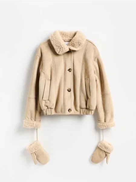 Reserved LADIES` OUTER JACKET bej