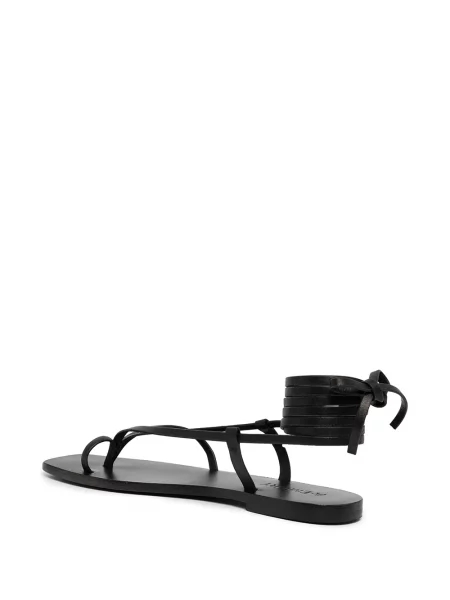 Sandale A.emery din piele plic negru