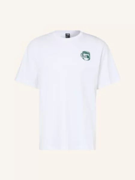 Tričko na lezení The North Face Basecamp Barista Rlx tnf white/pacific teal bílé