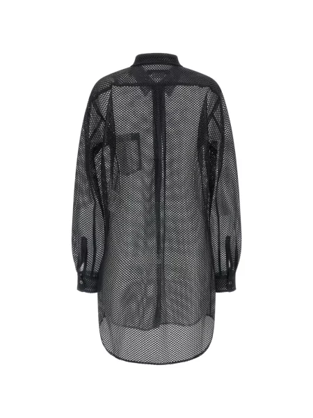 Cămașă Black Comme Des Garçons plasă negru