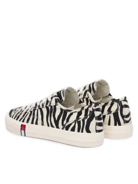 Tommy Jeans Niske tenisice pijeska crna