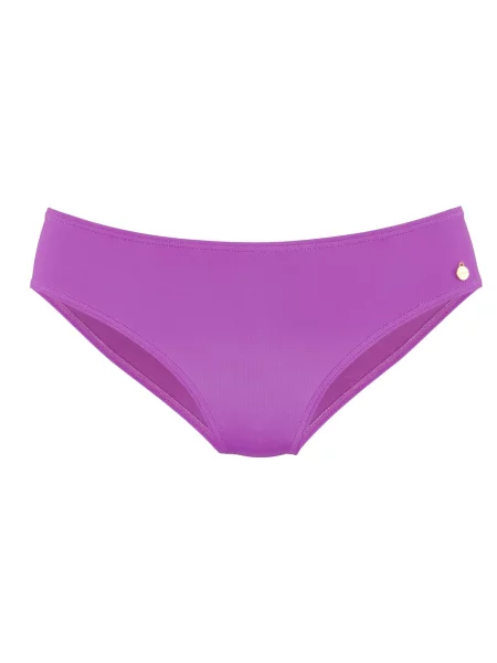 LASCANA Slip costum de baie lila
