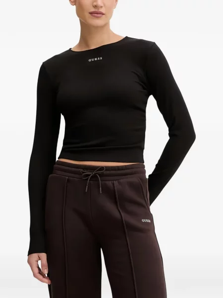 Tricou grafic Guess cu imagine negru