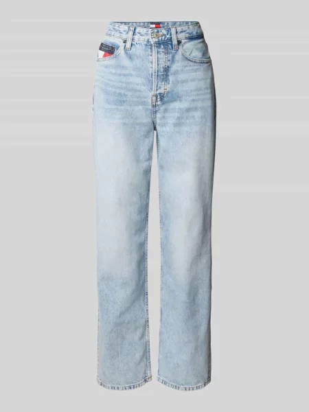 Tommy Jeans jeansy high waist niebieskie