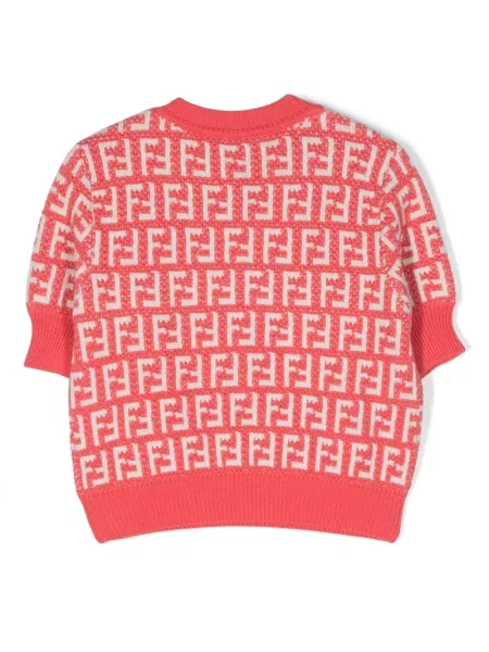 Dětské top Fendi růžový