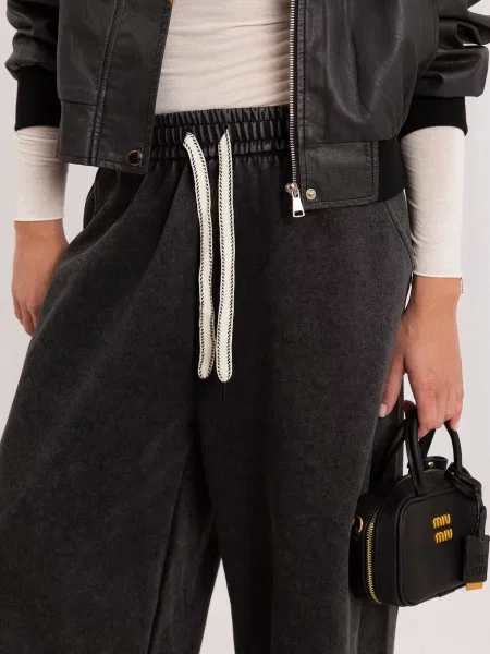 Hlače Italy Moda crna