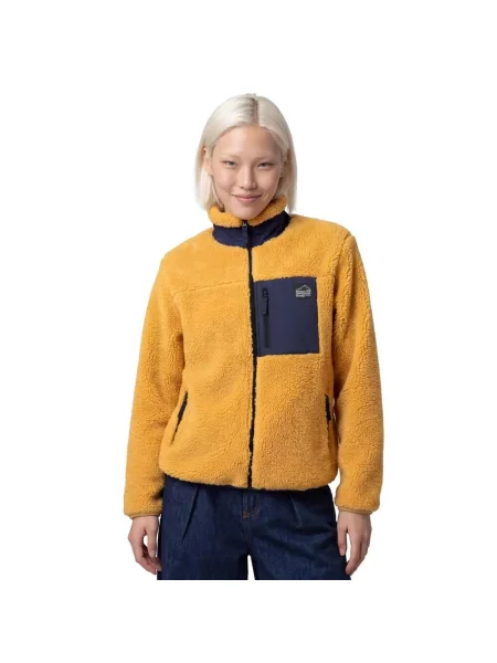 Kurtka polarowa Sherpa Lifestyle Siroko Levi-W Brown brązowa