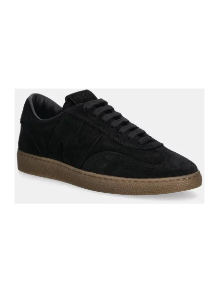 Sneakersy Msgm zamszowe czarne