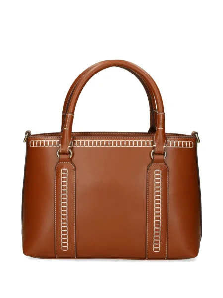 Висулка Love Moschino със сърца кафяво