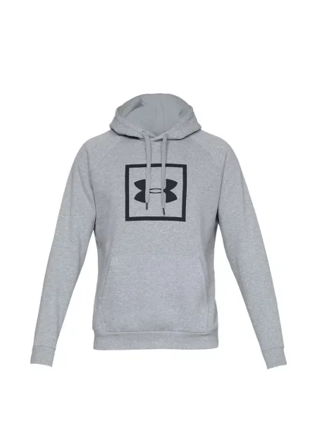 Hanorac cu glugă Under Armour cu imagine gri