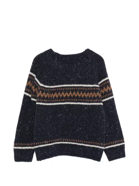 Sweter dziecięcy Laranjinha niebieski