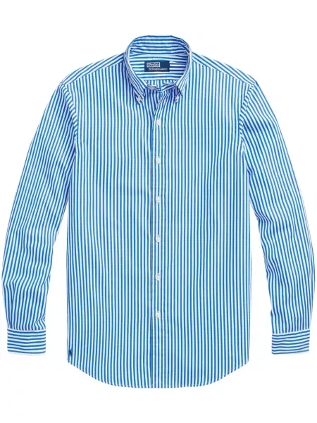 Ursuleț de pluș tricou polo Polo Ralph Lauren din țesătură twill clasic albastru