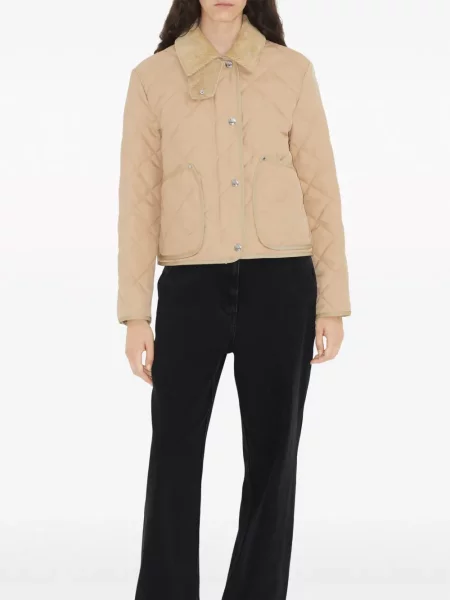 Apykaklė striukė Burberry dygsniuotas