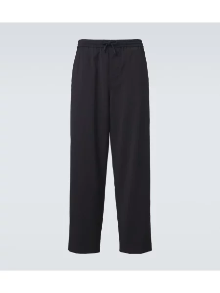 Pantaloni Loewe de lână negru