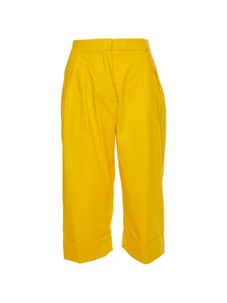 Pantaloni Max Mara galben