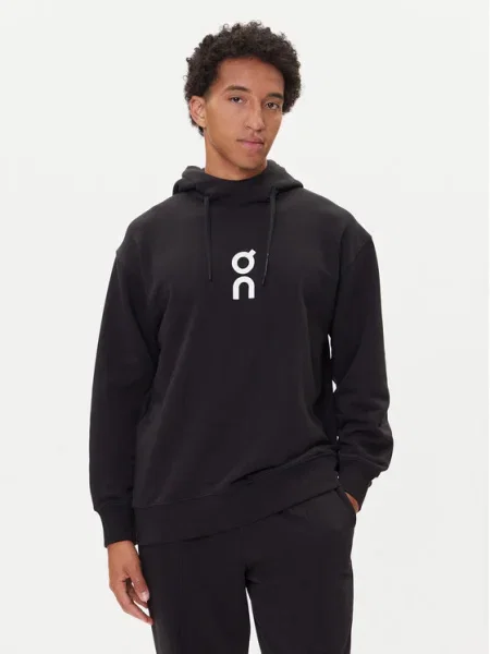 Pulóver On Club Hoodie Black L fekete