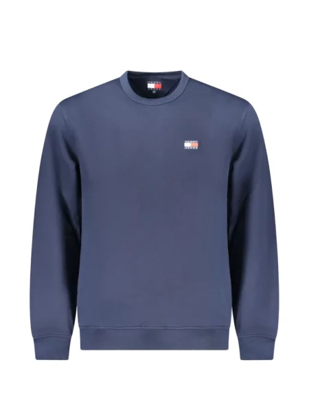 Pulover Tommy Hilfiger cu broderie albastru