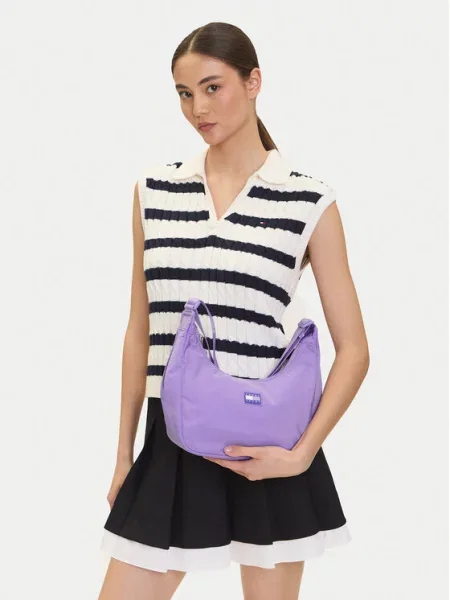 Tommy Jeans Kabelka Urban X-Body fialová