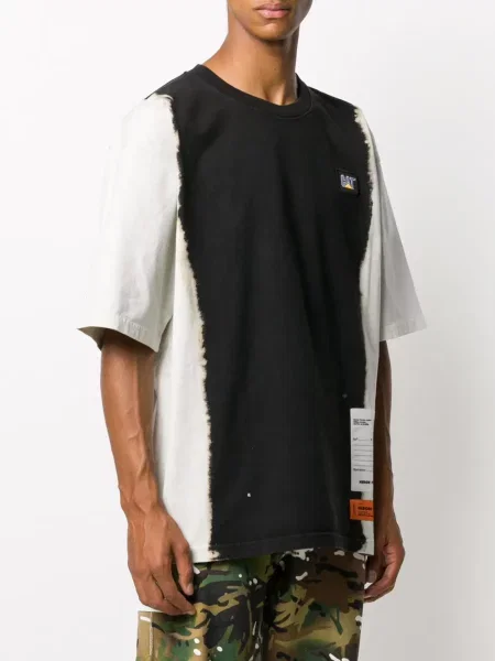 Tricou Heron Preston cu legături alb