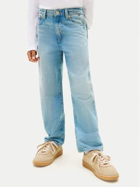 Tommy Hilfiger Džíny S Volným Střihem denim light modré