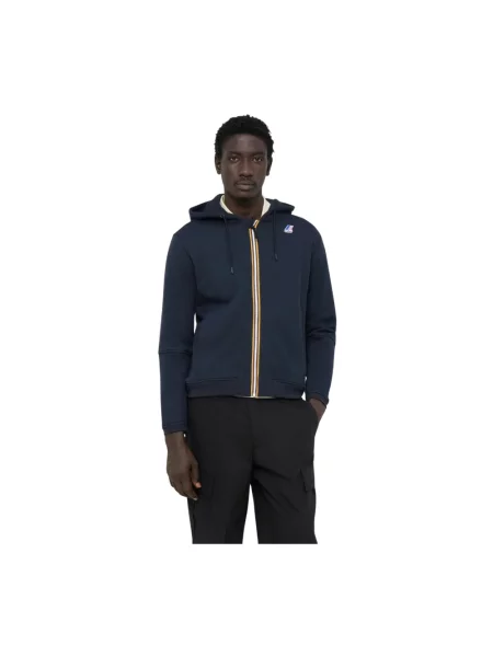 Bluza z kapturem K-way niebieska