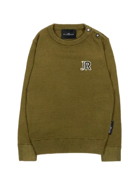 Sweter dziecięcy John Richmond zielony