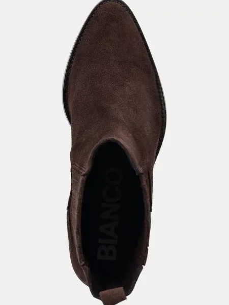 Bianco velúr bokacsizma BIACAROL barna