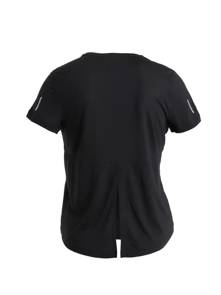ICEBREAKER Tricou funcțional Cool-Lite Speed negru alb