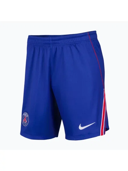 Pantaloni scurți de fotbal pentru bărbați Nike Paris Saint-Germain Dri-Fit Stadium Home old royal/white alb